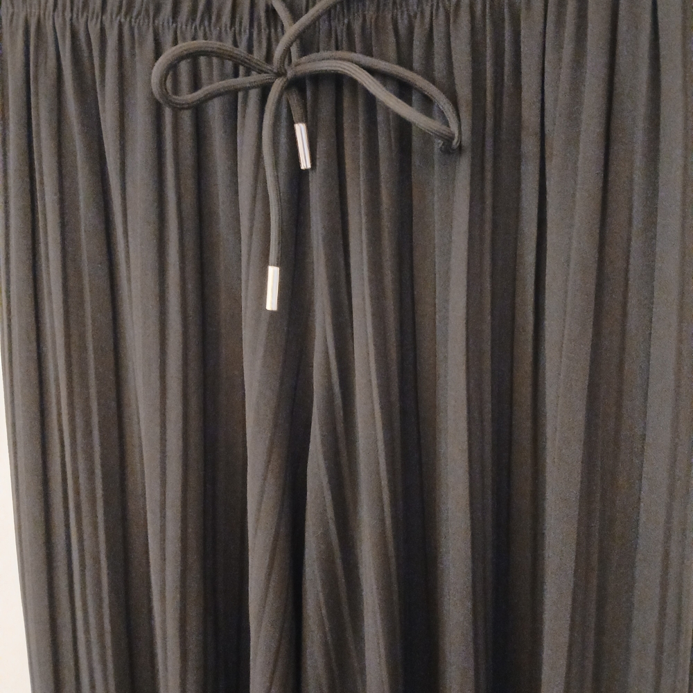 Black Pleated Cocktail Pants
